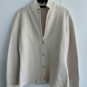 Loro Piana Cream Knit Sweater